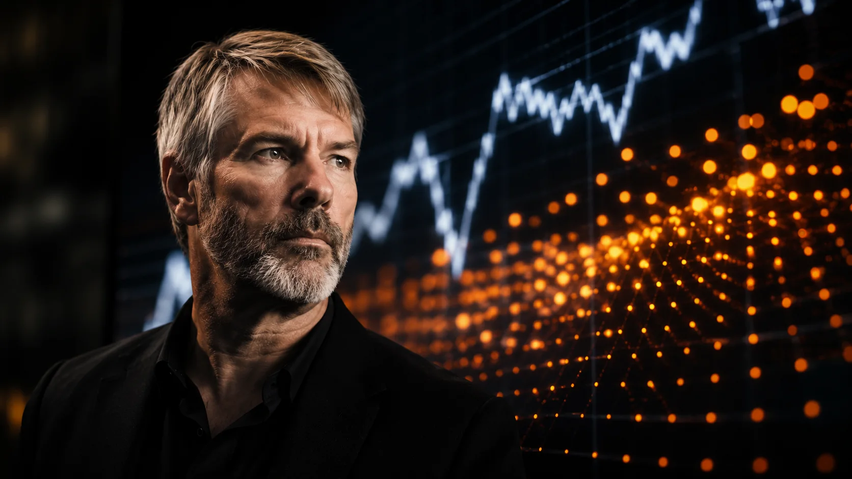 Immagine di approfondimento: Saylor e i puntini arancioni: il grafico Bitcoin racconta solo metà della storia
