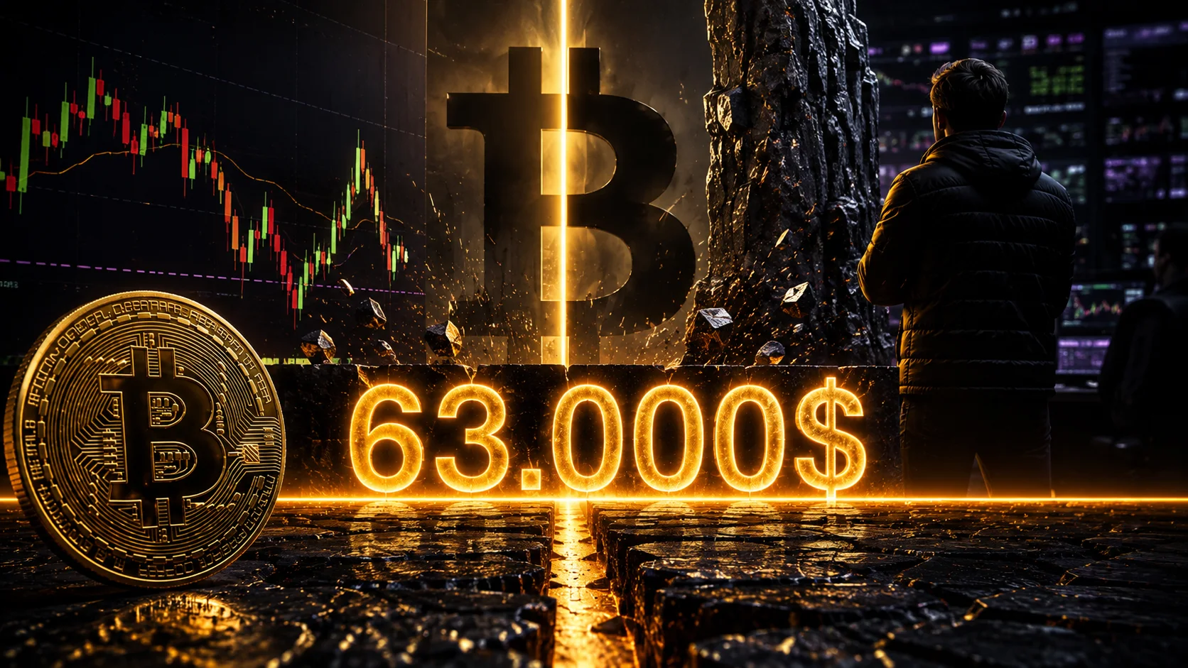 Copertina editoriale: Perché i 63.000$ sono il livello chiave per Bitcoin