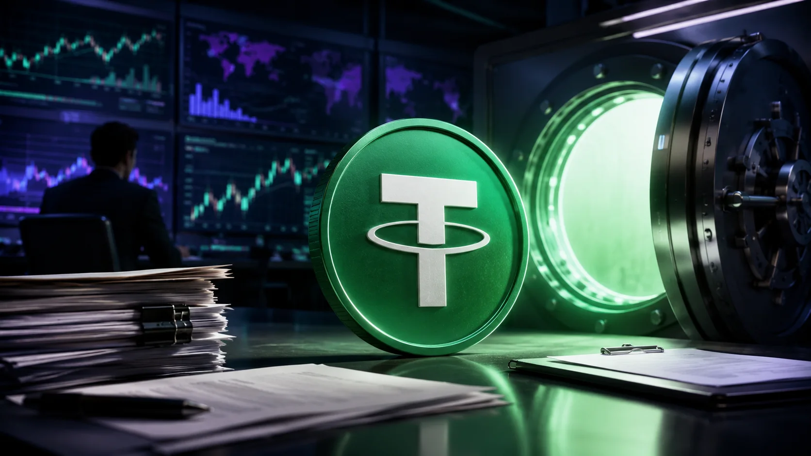 Copertina editoriale: Tether ottiene il primo audit Big Four: cosa cambia davvero per USDT