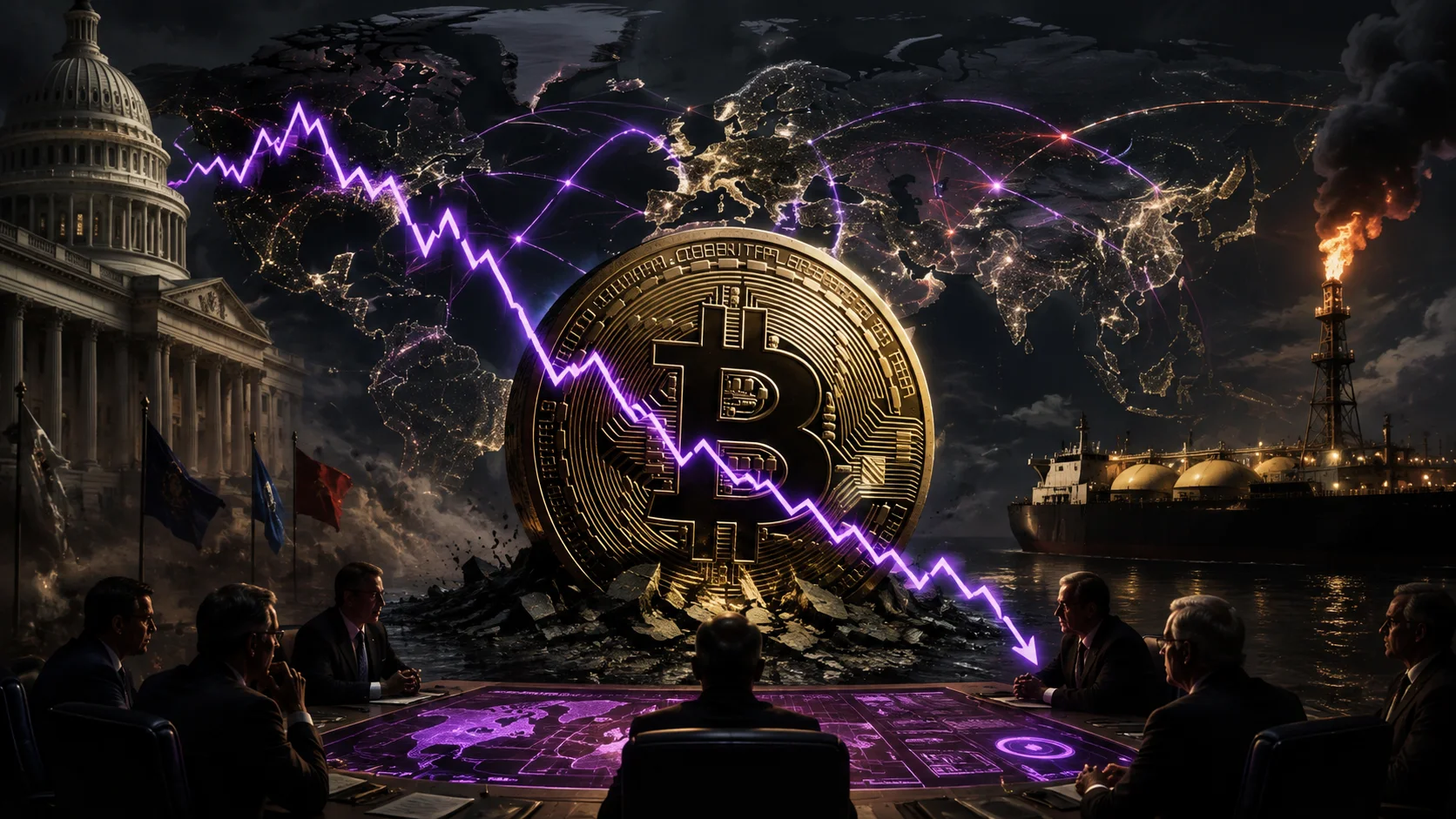 Copertina editoriale: Bitcoin entra in zona rischio: RSI estremo, 70.000$ tornano sul tavolo