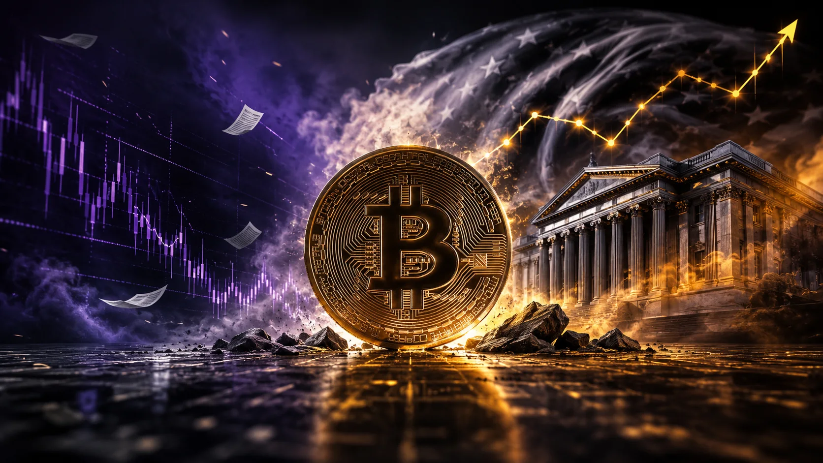 Immagine di approfondimento: Bitcoin sopra 80.000$: il rally non è solo crypto, è una scommessa sul Tesoro USA
